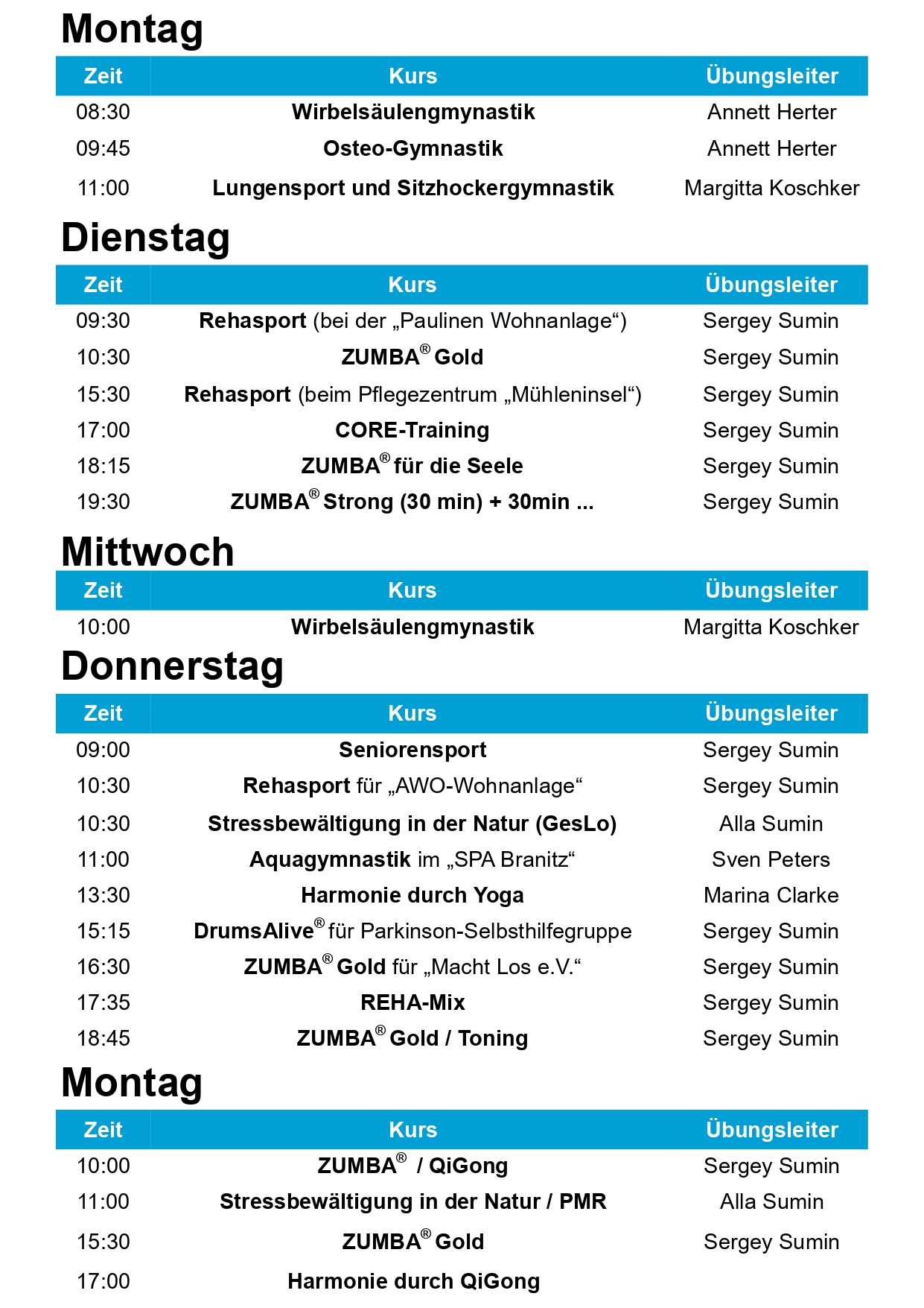 &Auml;nderungen sind m&ouml;glich !